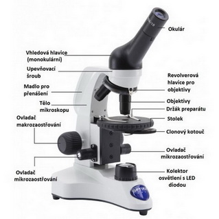 Školní mikroskop B-20 R